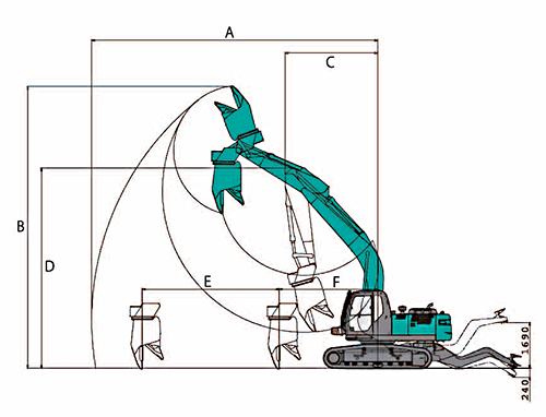 SK130-8 金屬解體機